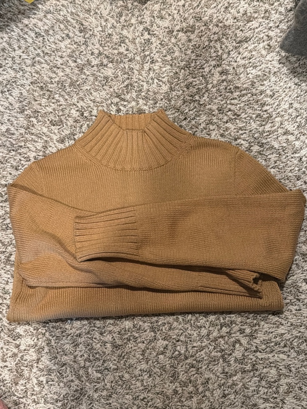 J.Crew Cotton Mockneck Sweater